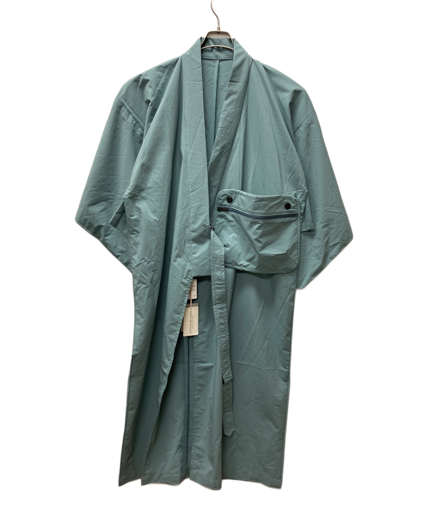 Snow peak (スノーピーク) DWR Lightweight OUTDOOR KIMONO ブルー サイズ:S 未使用品