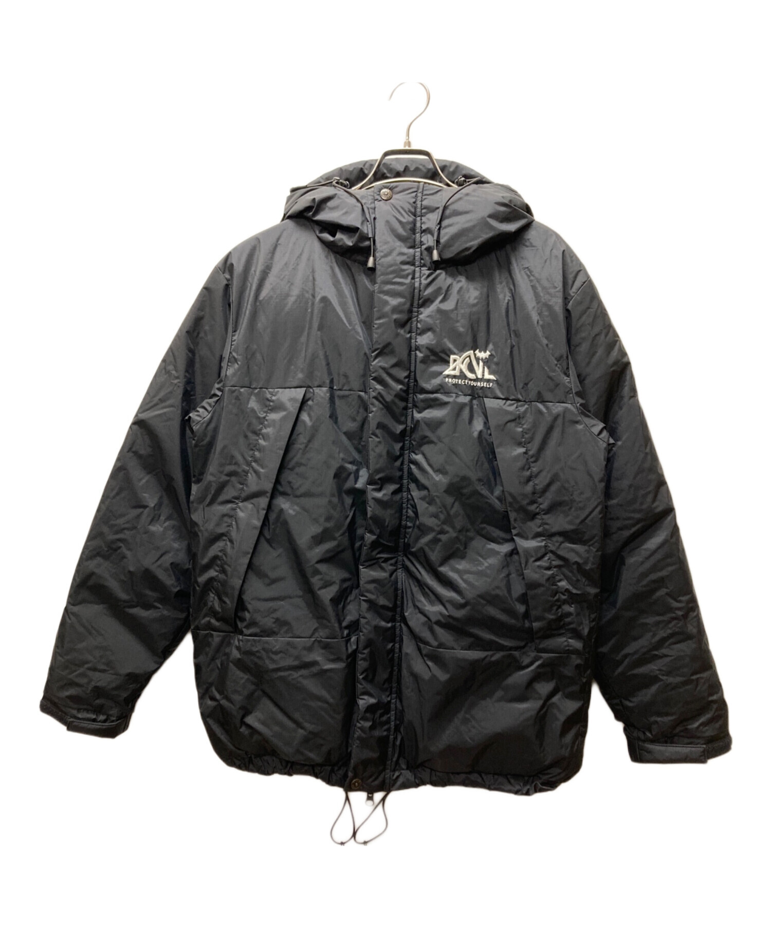 中古・古着通販】NANGA (ナンガ) BACK CHANNEL (バックチャンネル) HOODED DOWN JACKET ブラック サイズ:L｜ブランド・古着通販  トレファク公式【TREFAC FASHION】スマホサイト