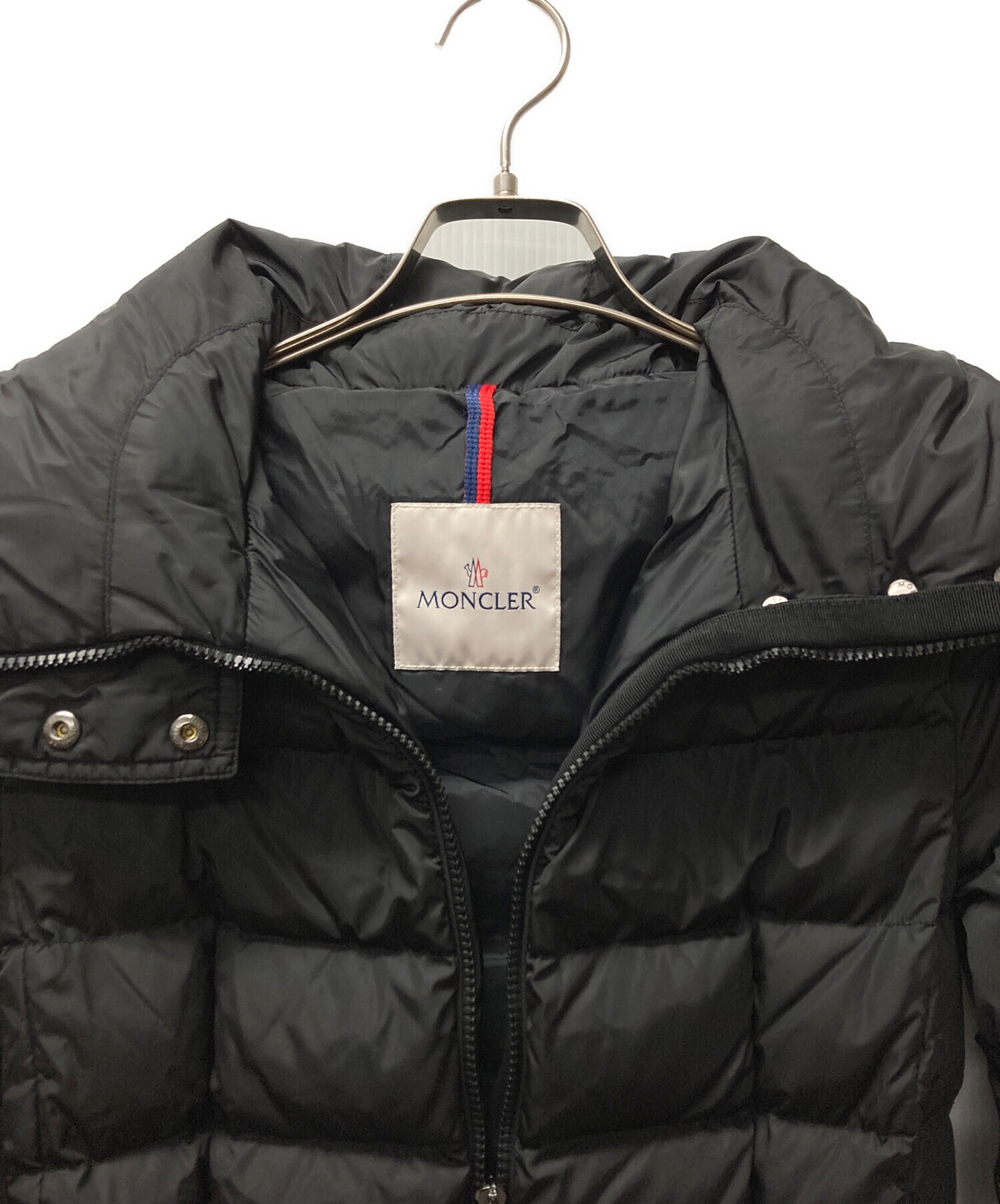 中古・古着通販】MONCLER (モンクレール) FLAMMETTE ダウンコート ブラック サイズ:０｜ブランド・古着通販  トレファク公式【TREFAC FASHION】スマホサイト