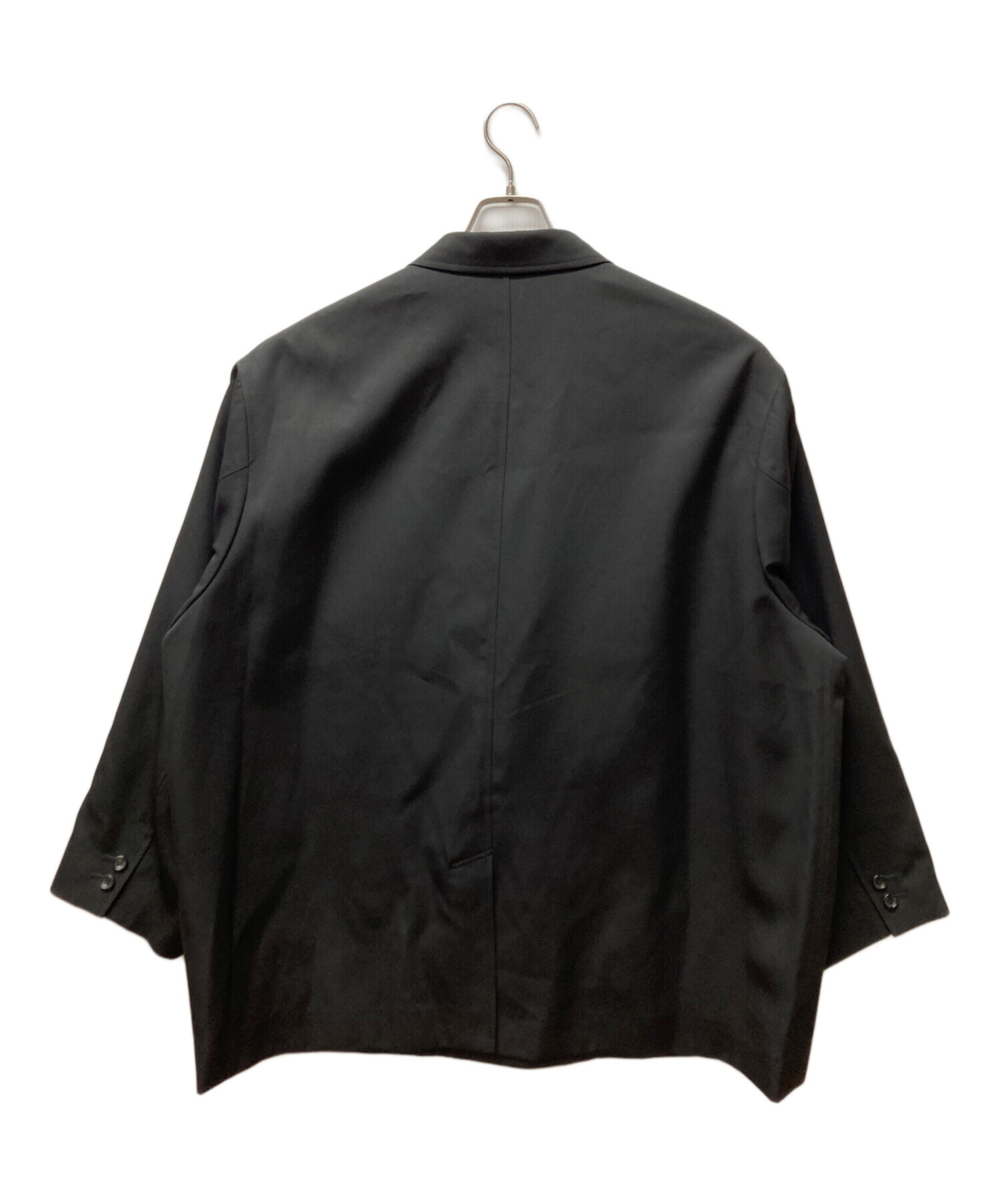 中古・古着通販】Graphpaper (グラフペーパー) Scale Off Wool Double Jacket ブラック  サイズ:FREE｜ブランド・古着通販 トレファク公式【TREFAC FASHION】スマホサイト