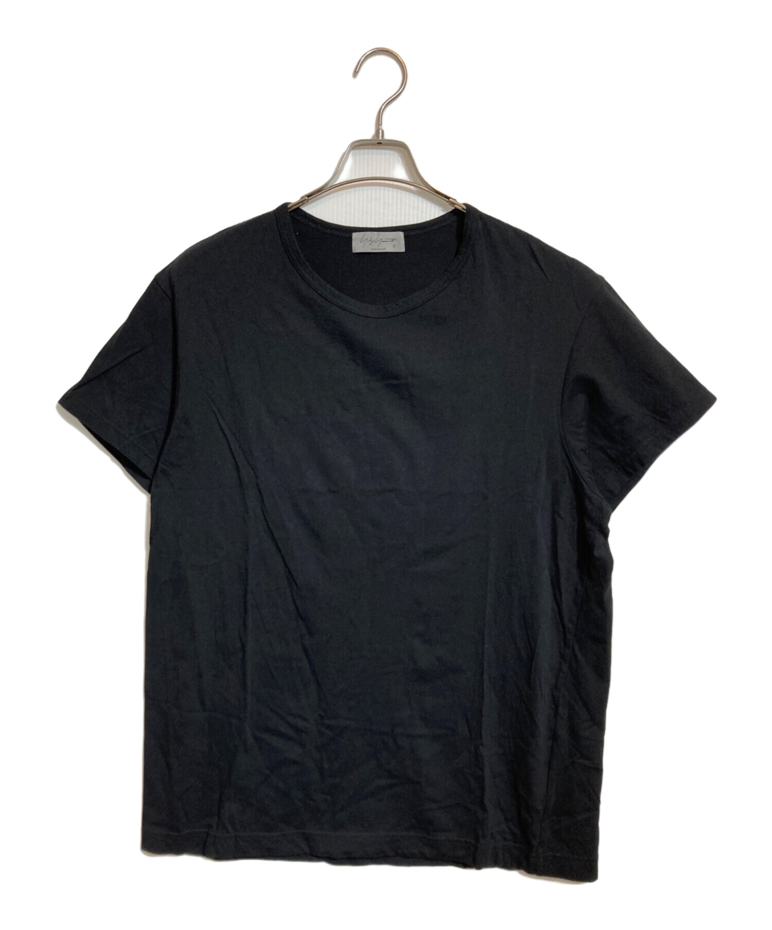 中古・古着通販】Yohji Yamamoto pour homme (ヨウジヤマモト プールオム) 半袖Tシャツ ブラック  サイズ:３｜ブランド・古着通販 トレファク公式【TREFAC FASHION】スマホサイト