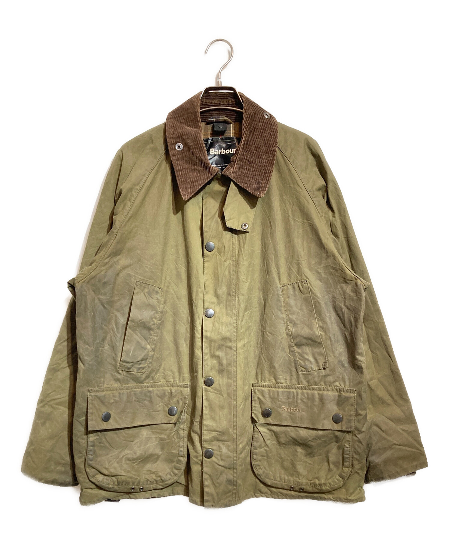 Barbour (バブアー) BEDALEオイルドジャケット オリーブ サイズ:C40