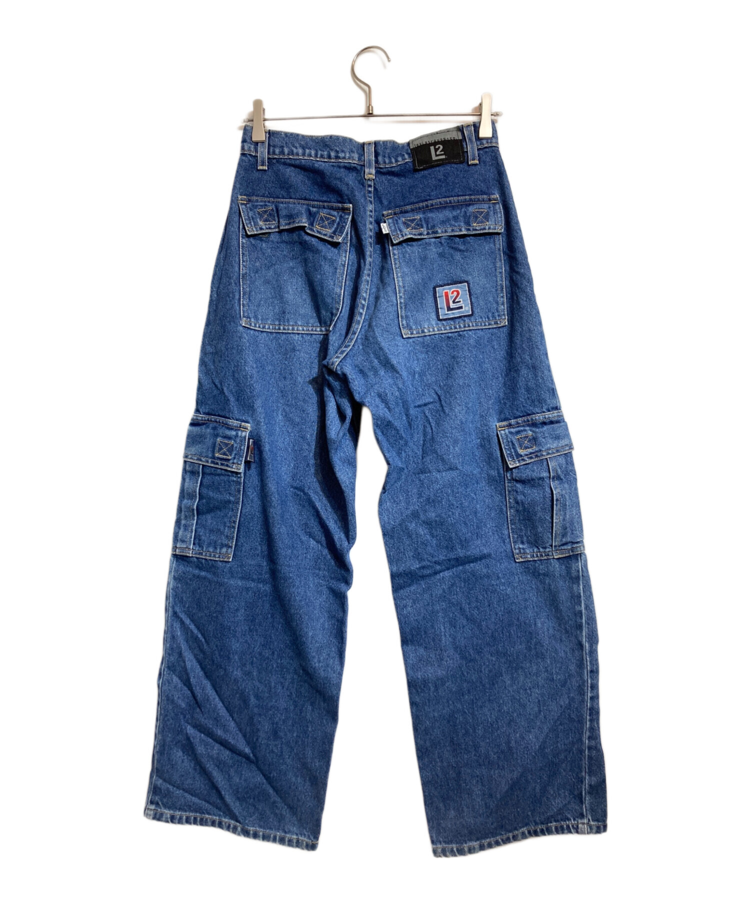 LEVI'S (リーバイス) L2 Denim Cargo Baggy Pants インディゴ サイズ:26/30