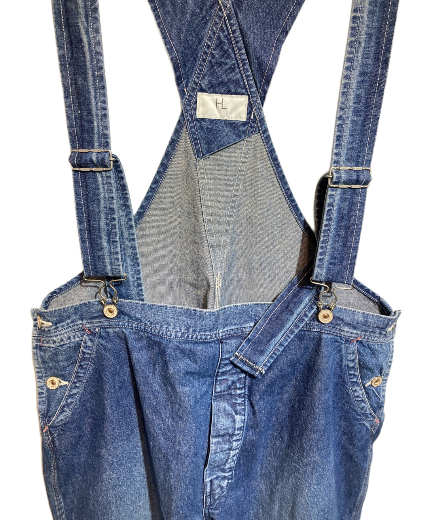 中古・古着通販】HERILL (ヘリル) HL Nepdenim OVERALLS インディゴ サイズ:3｜ブランド・古着通販  トレファク公式【TREFAC FASHION】スマホサイト