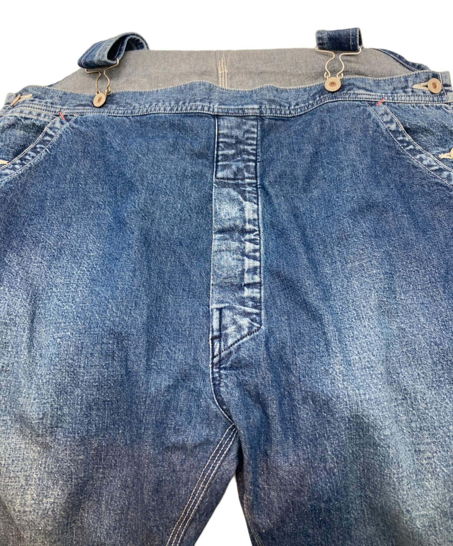 中古・古着通販】HERILL (ヘリル) HL Nepdenim OVERALLS インディゴ サイズ:3｜ブランド・古着通販  トレファク公式【TREFAC FASHION】スマホサイト