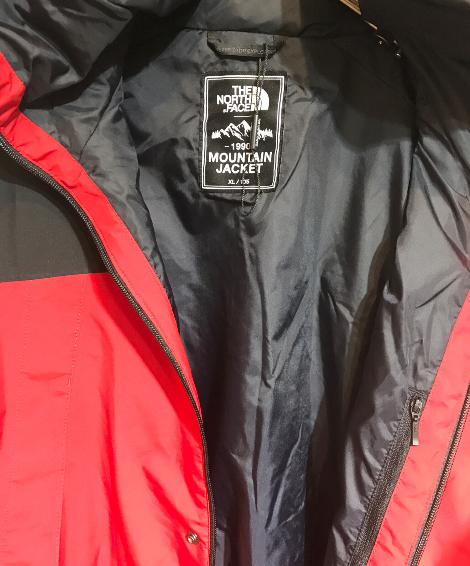 中古・古着通販】THE NORTH FACE (ザ ノース フェイス) ゴアテックス フーデッド マウンテンジャケット レッド サイズ:XL｜ブランド・古着通販  トレファク公式【TREFAC FASHION】スマホサイト