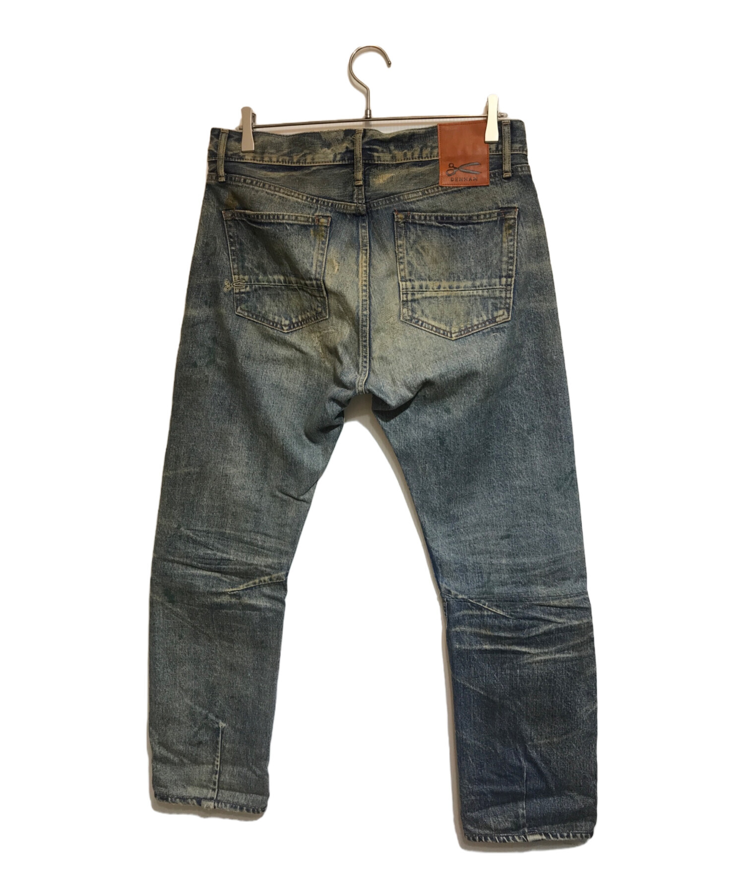 Denham (デンハム) GRADE SLIM JGVダメージデニムパンツ インディゴ サイズ:Ｌ