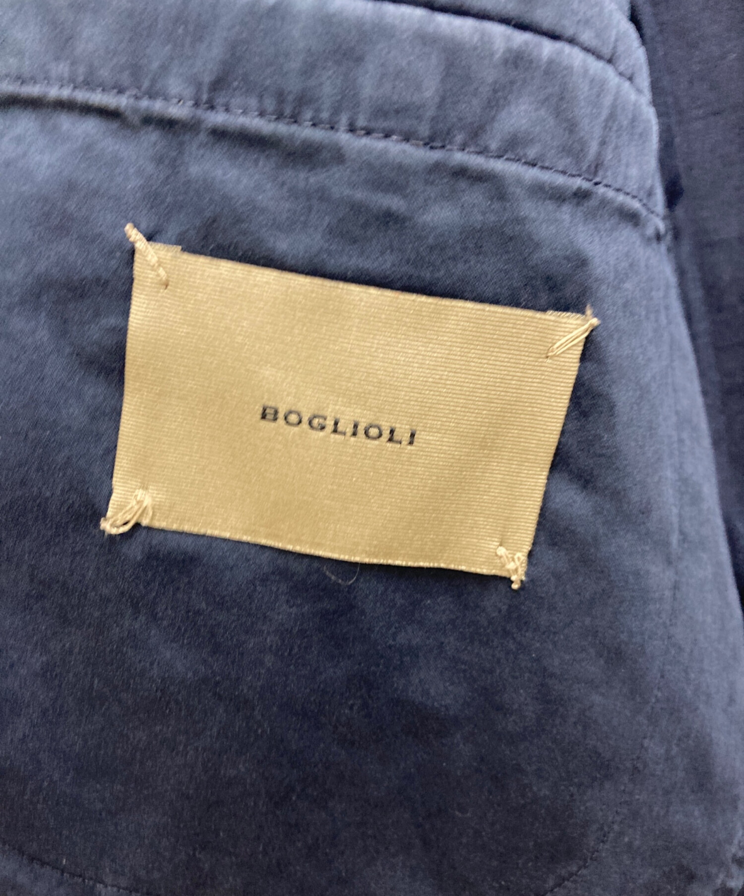 中古・古着通販】BOGLIOLI (ボリオリ) COAT テーラードジャケット ネイビー サイズ:48｜ブランド・古着通販  トレファク公式【TREFAC FASHION】スマホサイト