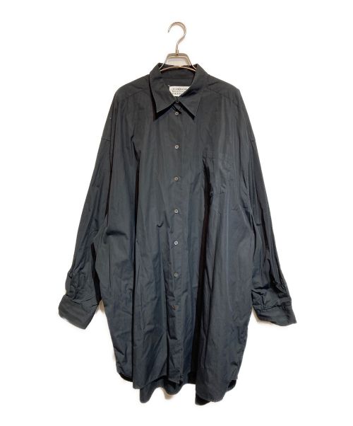 【中古・古着通販】Maison Margiela (メゾンマルジェラ) オーバーサイズ シャツワンピース ブラック サイズ:S｜ブランド・古着通販  トレファク公式【TREFAC FASHION】スマホサイト