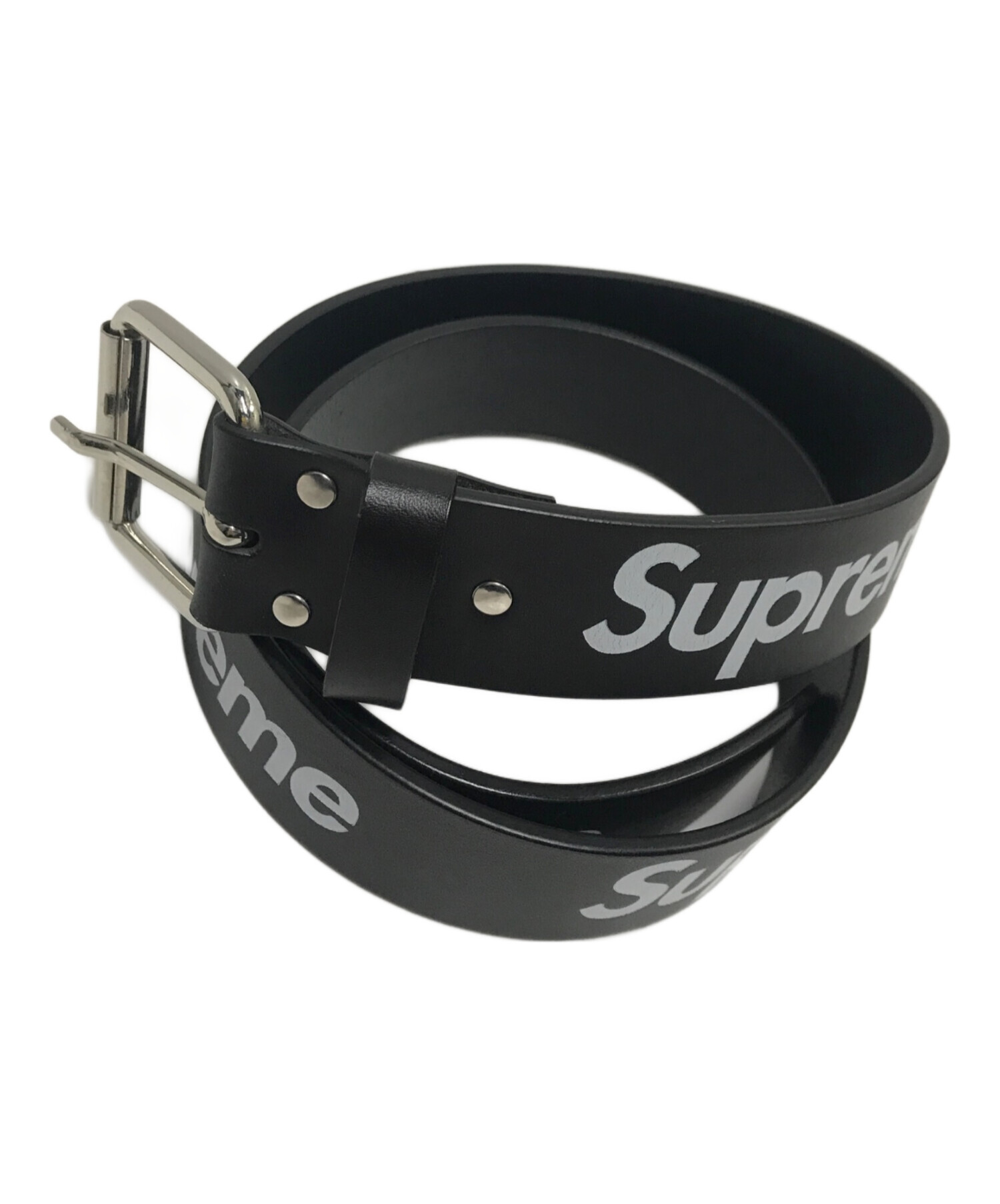 中古・古着通販】Supreme (シュプリーム) Repeat Leather Belt ブラック｜ブランド・古着通販 トレファク公式【TREFAC  FASHION】スマホサイト