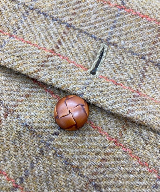 中古・古着通販】Harold Daniell (ハロルド ダニエル) Harris Tweed (ハリスツイード) 3Bジャケット ブラウン  サイズ:不明｜ブランド・古着通販 トレファク公式【TREFAC FASHION】スマホサイト