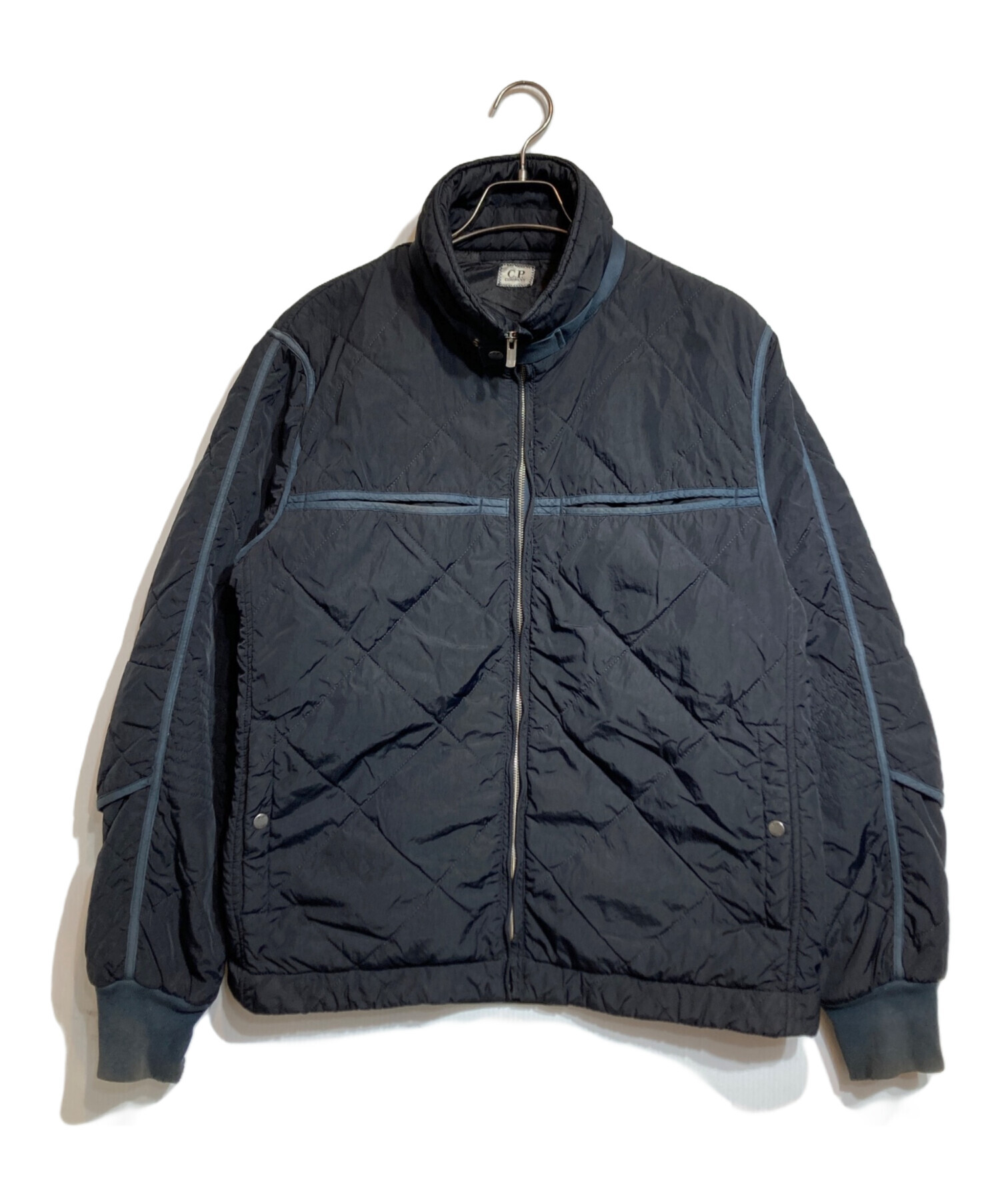 C.P COMPANY (シーピーカンパニー) Nylon Quilted Jacket ブラック サイズ:52