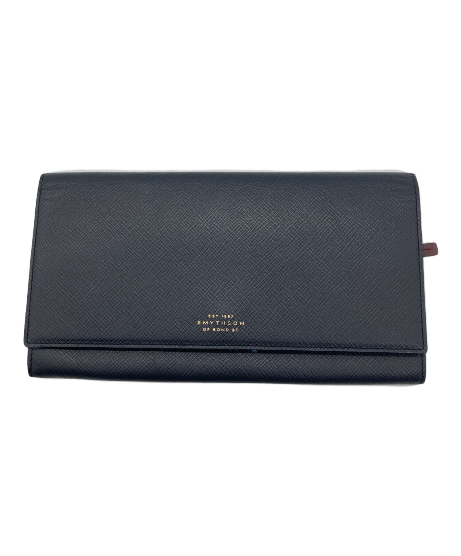 SMYTHSON (スマイソン) Marshallトラベルウォレット ブラック