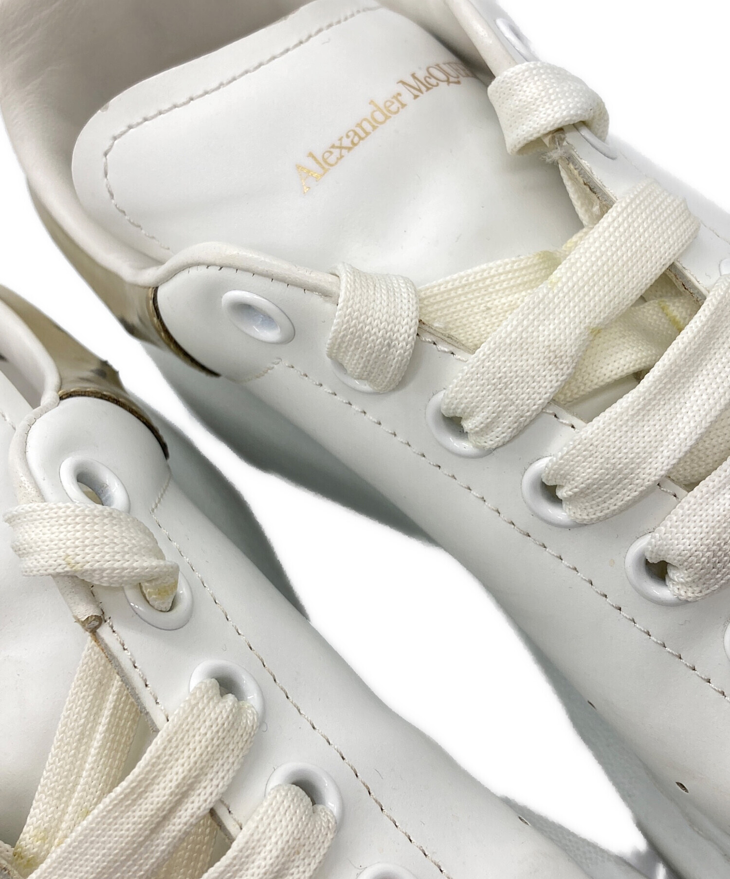 中古・古着通販】ALEXANDER McQUEEN (アレキサンダーマックイーン) Oversized Sneaker ホワイト  サイズ:43｜ブランド・古着通販 トレファク公式【TREFAC FASHION】スマホサイト