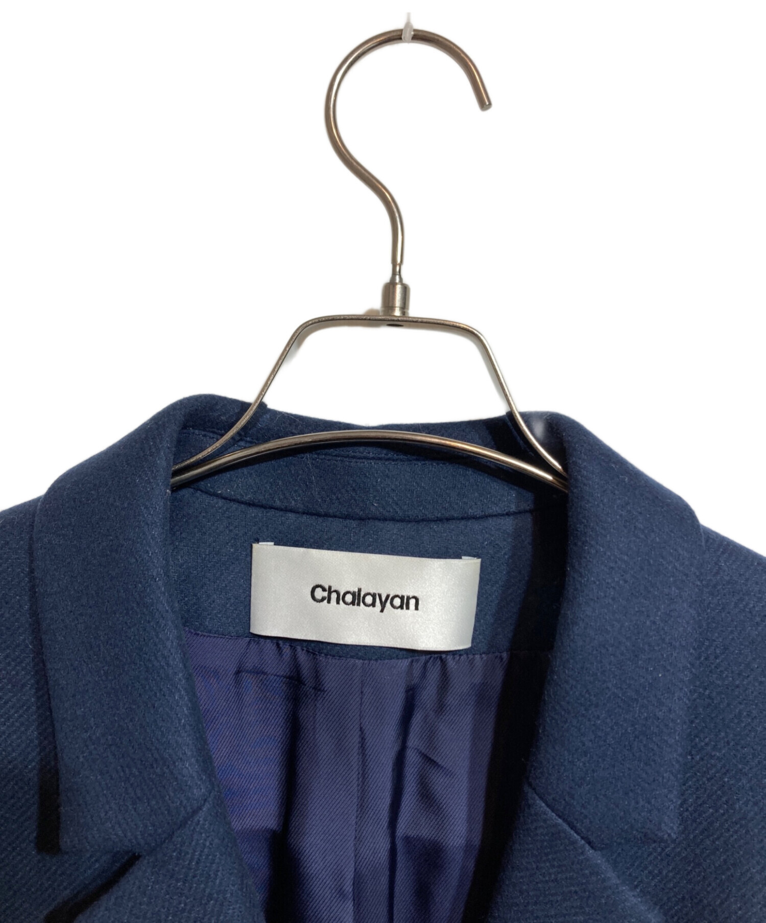 中古・古着通販】chalayan (チャラヤン) ウールコート ネイビー サイズ:40｜ブランド・古着通販 トレファク公式【TREFAC  FASHION】スマホサイト