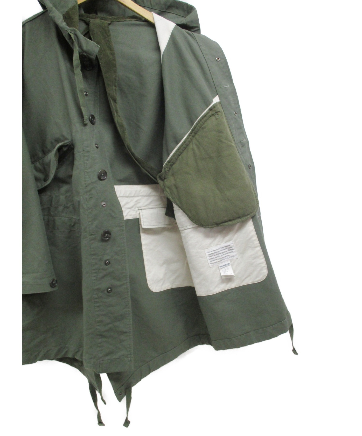 Engineered Garments (エンジニアードガーメンツ) Highland Parka カーキ サイズ:S