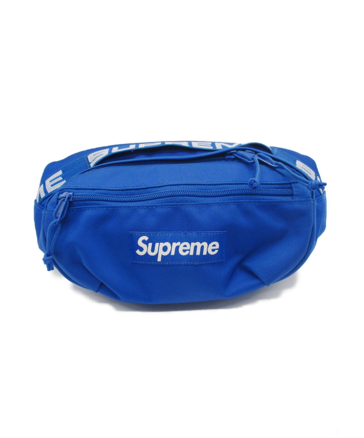 中古・古着通販】Supreme (シュプリーム) ウエストバッグ ブルー