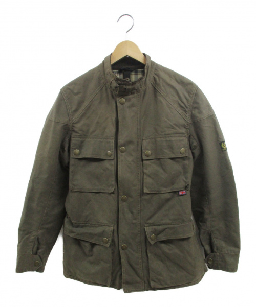 中古・古着通販】BELSTAFF (ベルスタッフ) オイルドジャケット カーキ