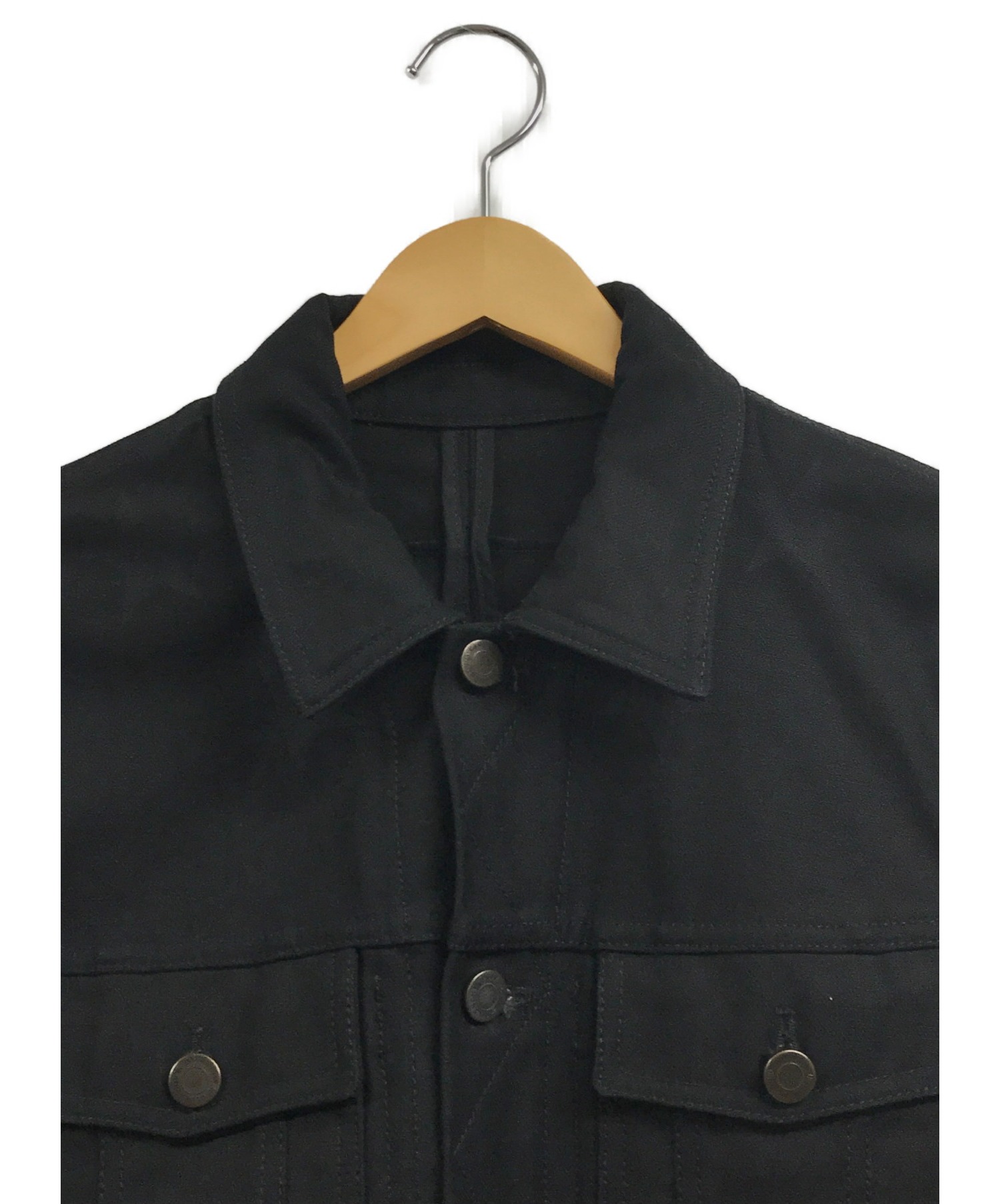 GIVENCHY (ジバンシィ) スターマリアデニムジャケット ブラック サイズ:M 秋物