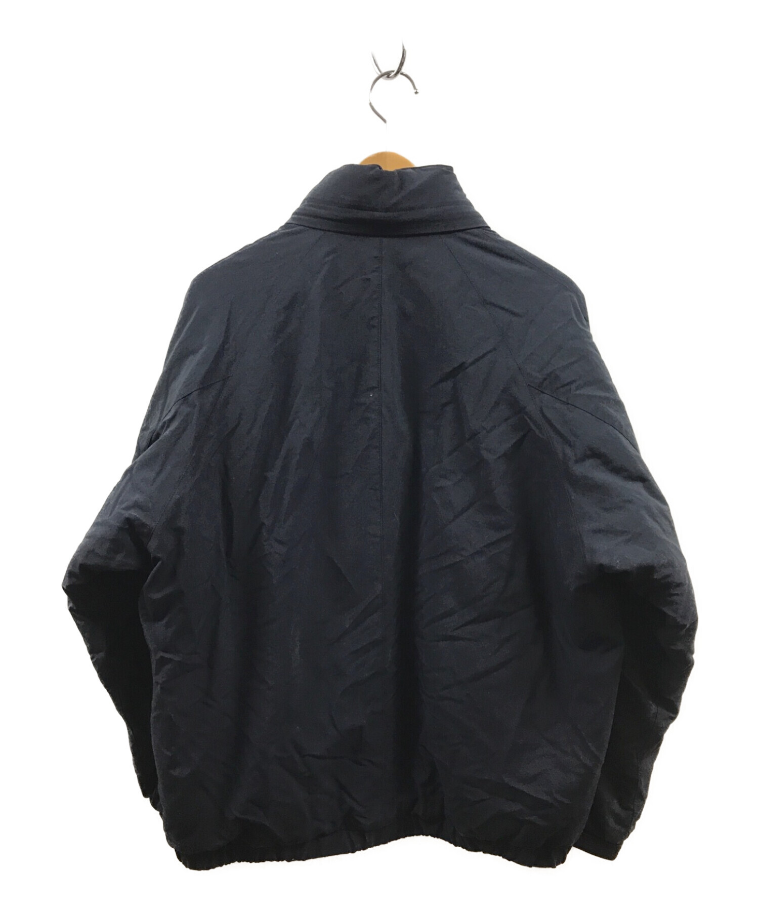 STEVEN ALAN (スティーブンアラン) NYLON ZIP DARUMA SHORT BLOUSON ネイビー サイズ:S