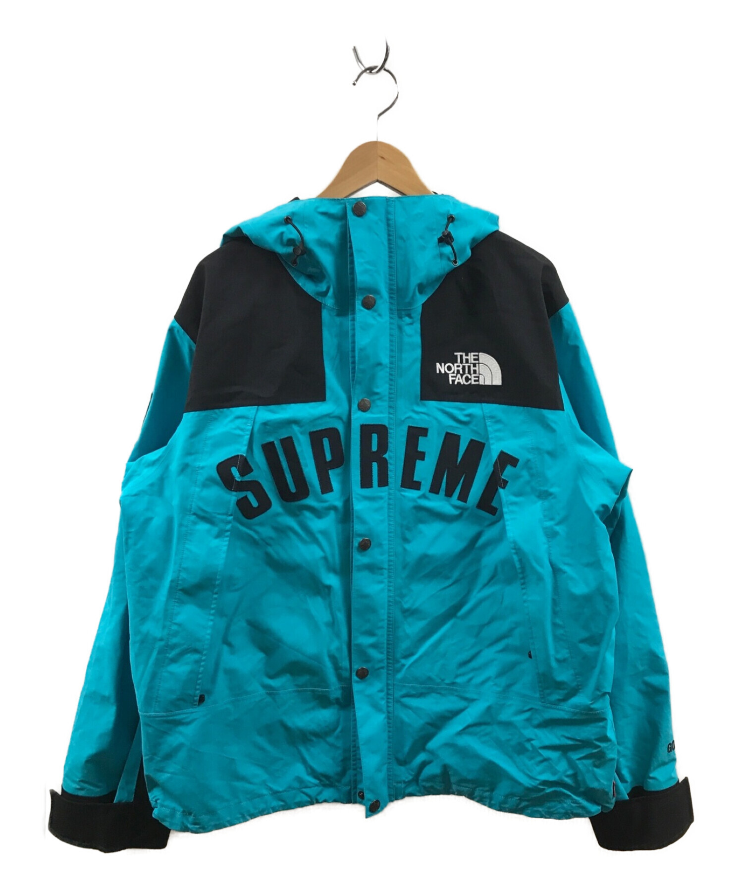 SUPREME×THE NORTH FACE (シュプリーム ×ザノースフェイス) Arc Logo Mountain Parka スカイブルー  サイズ:L