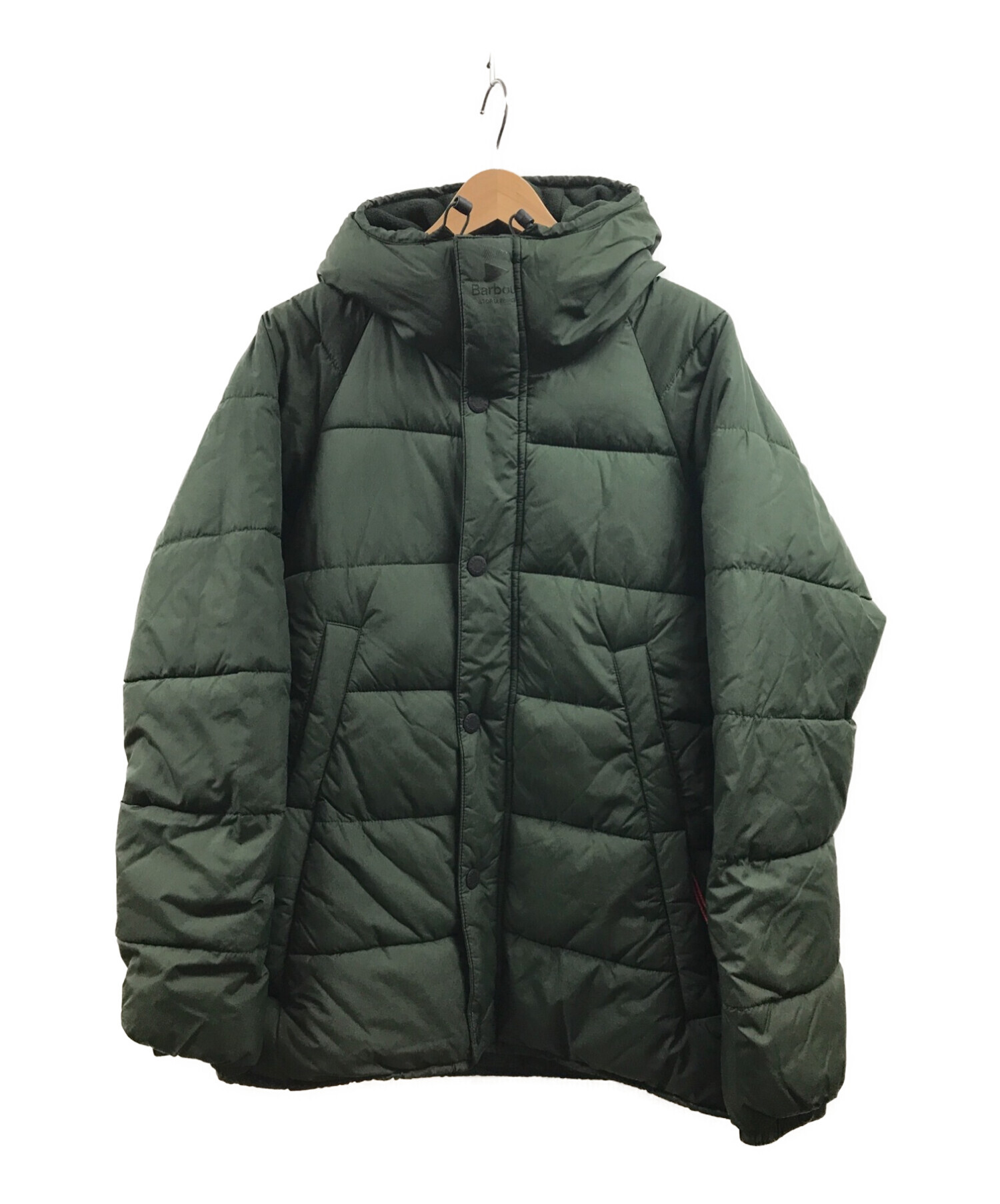 美品 Barbour Swinton Quilt Jacket ダウンジャケット-