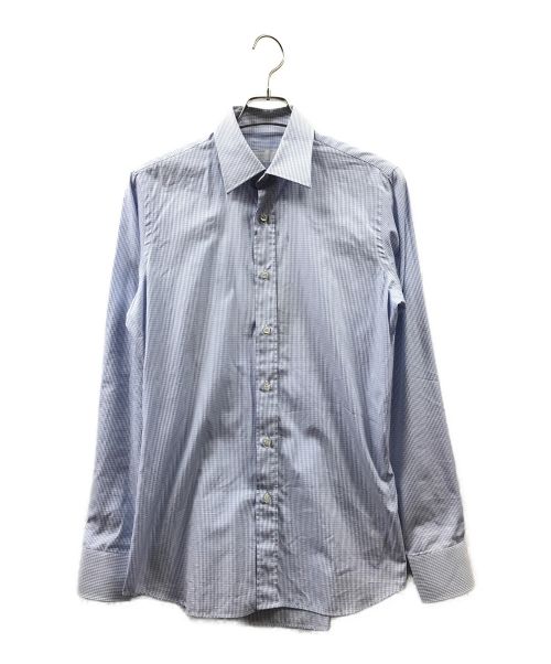 【中古・古着通販】PRADA (プラダ) ドレスシャツ ブルー サイズ:37