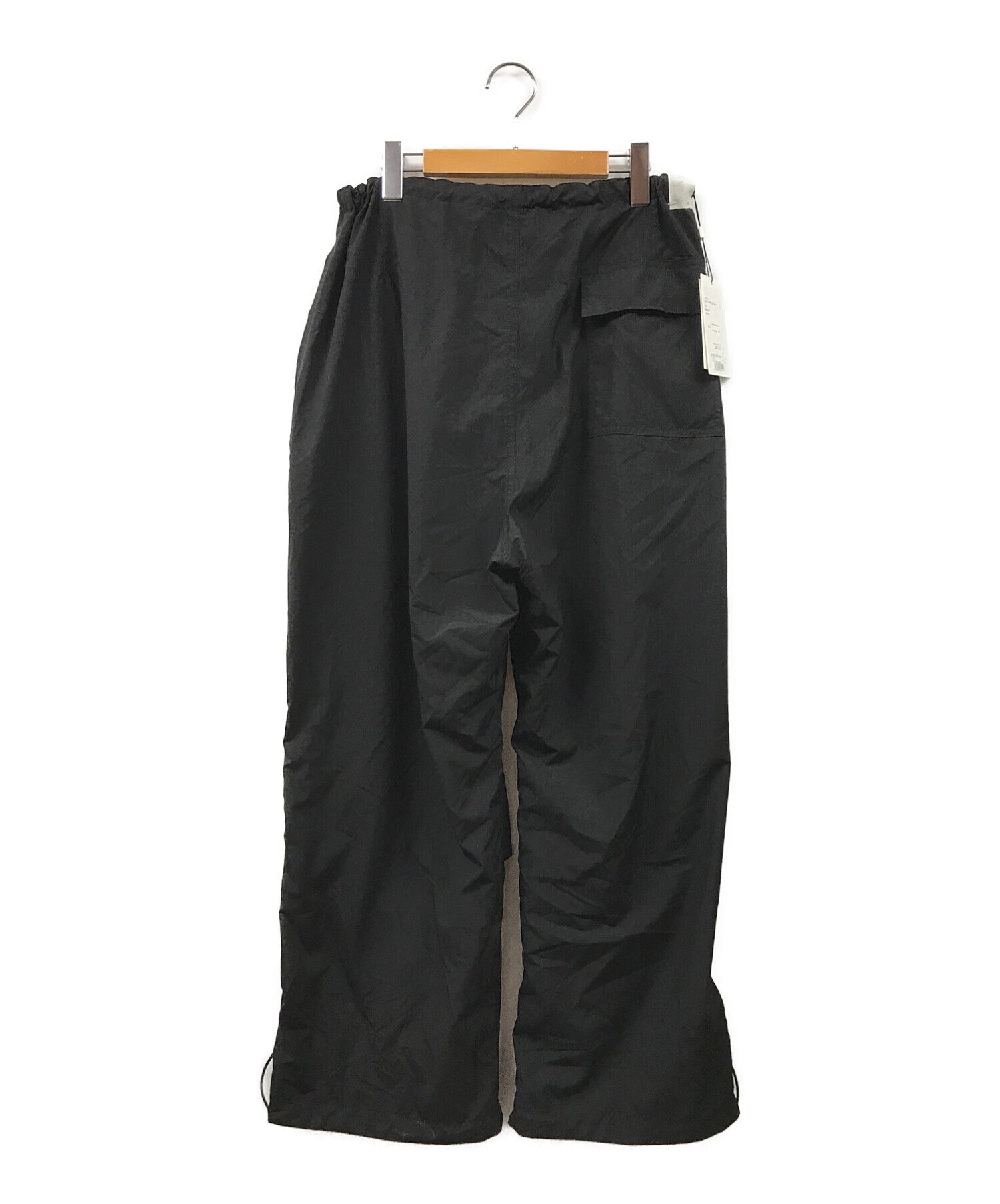 N.HOOLYWOOD (エヌ ハリウッド) 21AW REVERSIBLE EASY WIDE PANTS ブラック サイズ:38