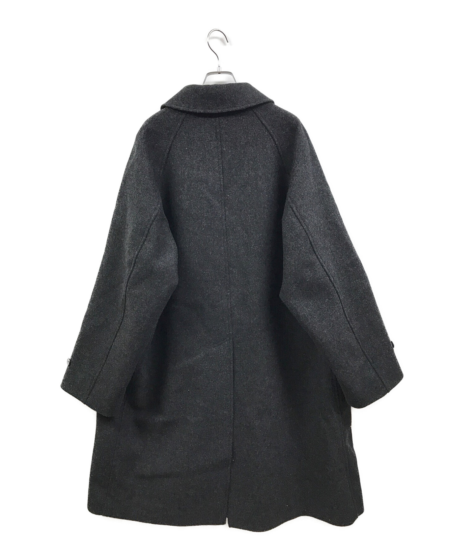 STEVEN ALAN (スティーブンアラン) TOP WR MLTN CMP BALMACAAN COAT-BOLD/コート グレー サイズ:L