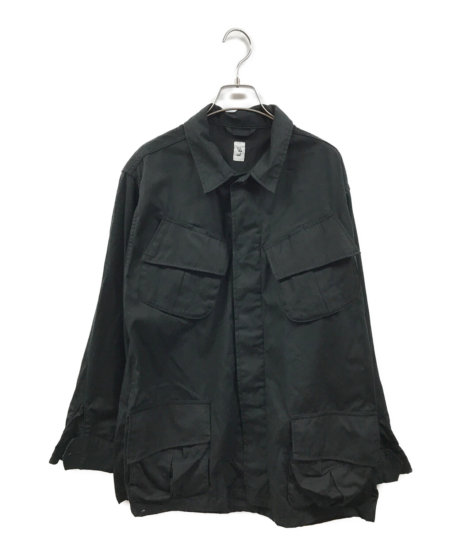 中古・古着通販】LE (エルイー) STANDARD Fatigue Jacket ブラック