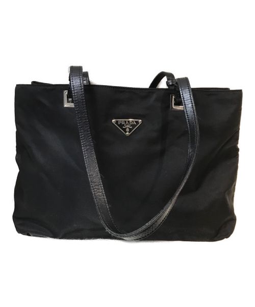 中古・古着通販】PRADA (プラダ) ナイロントートバッグ ブラック