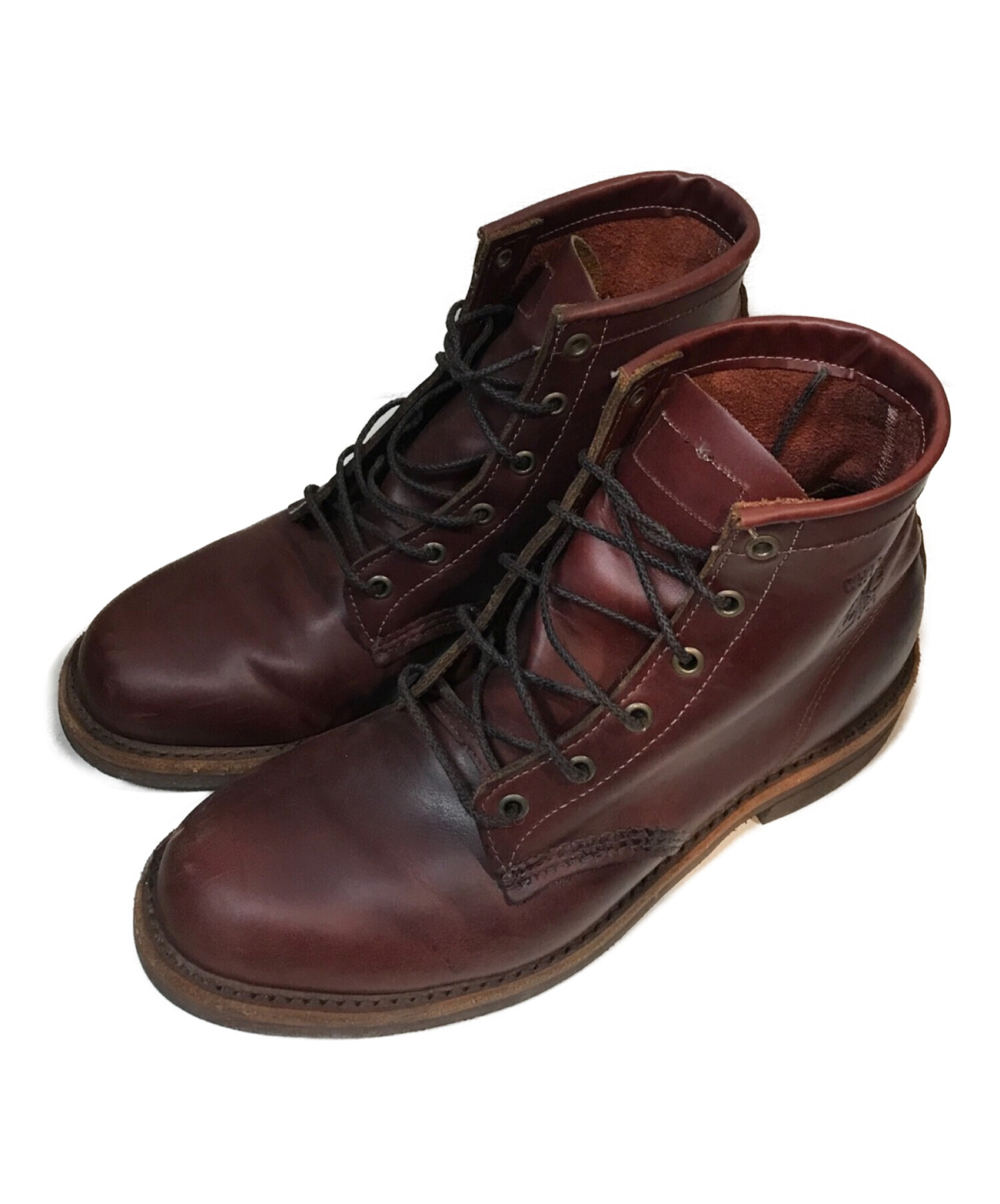 中古・古着通販】CHIPPEWA (チペワ) ワークブーツ ブラウン サイズ:9D