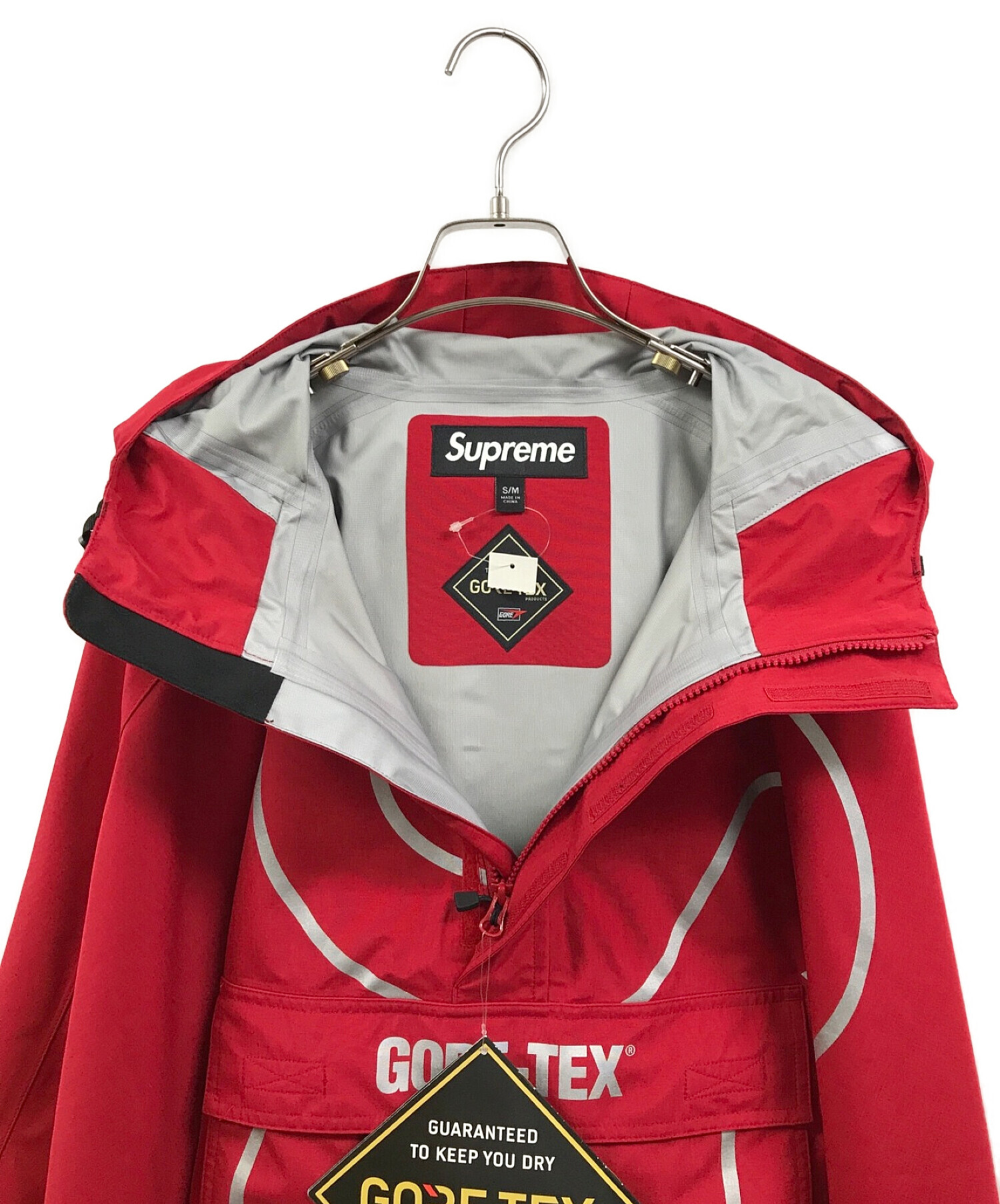 中古・古着通販】SUPREME (シュプリーム) GORE-TEX Poncho レッド