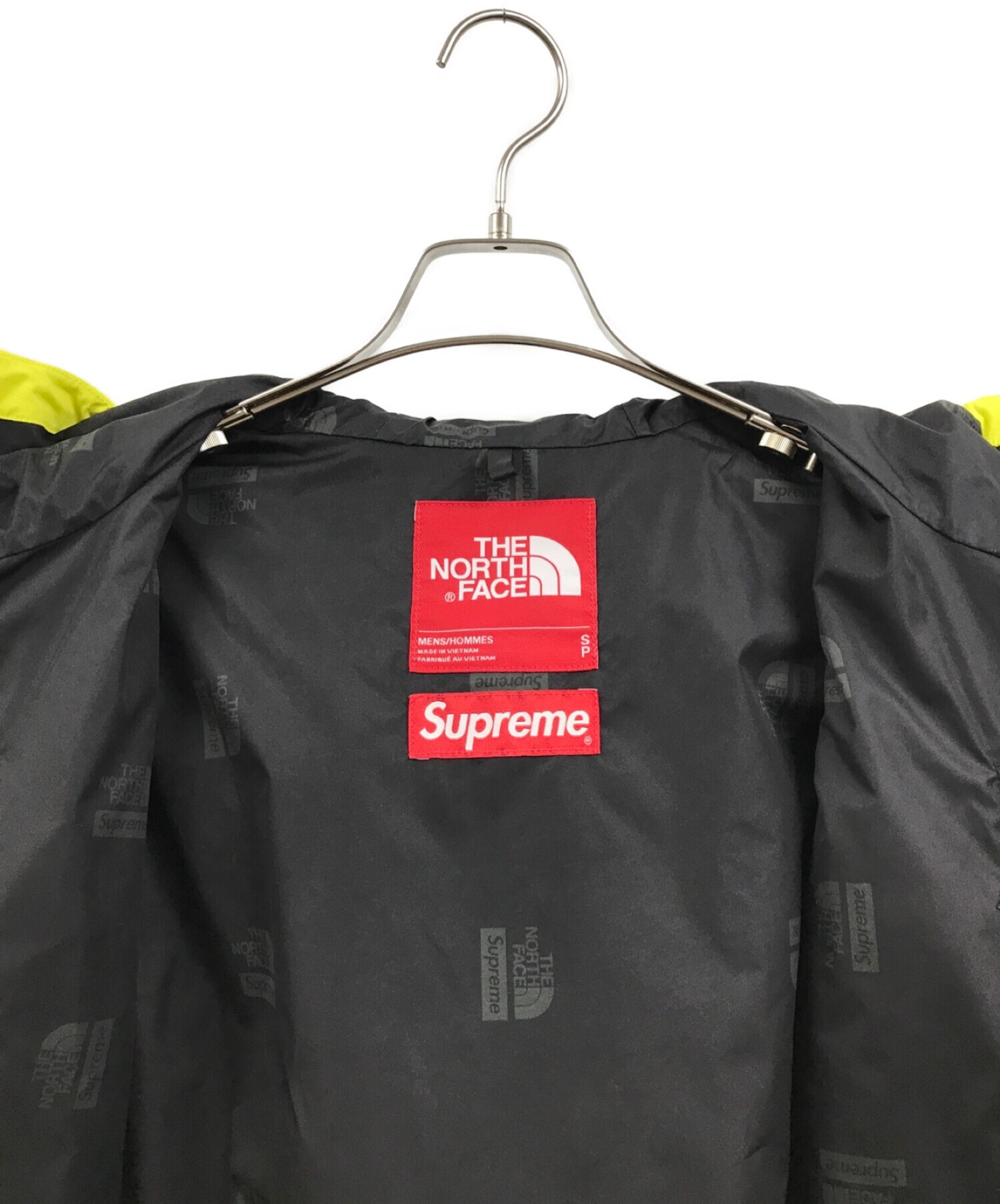 SUPREME×THE NORTH FACE (シュプリーム × ザノースフェイス) 18AW EXPEDITION JACKET パープル×イエロー  サイズ:S