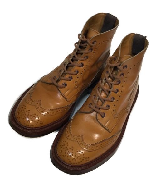 中古・古着通販】Tricker's (トリッカーズ) カントリーブーツ ブラウン