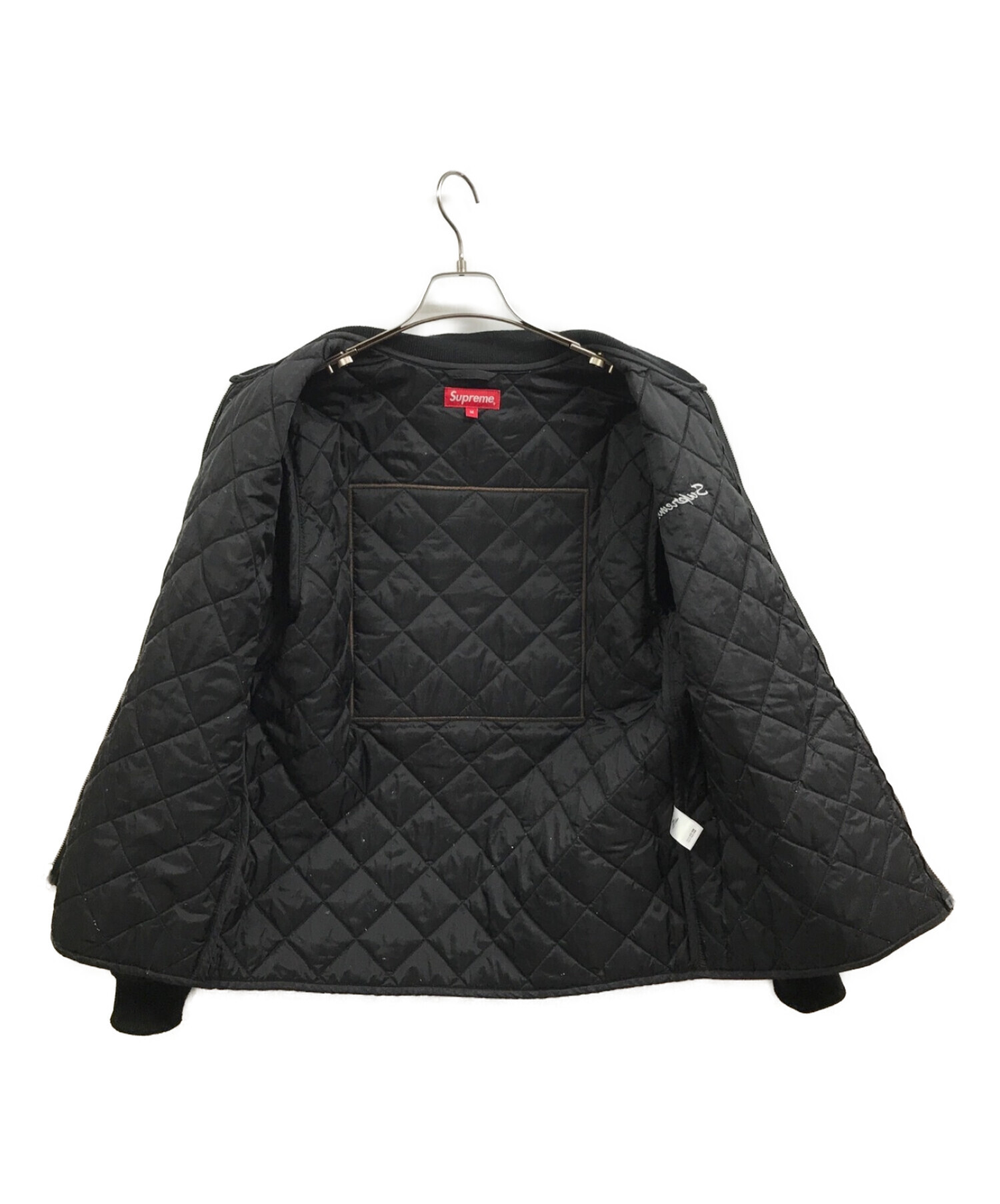 Supreme (シュプリーム) 17SS Zapata Quilted work Jacket ブラック サイズ:M