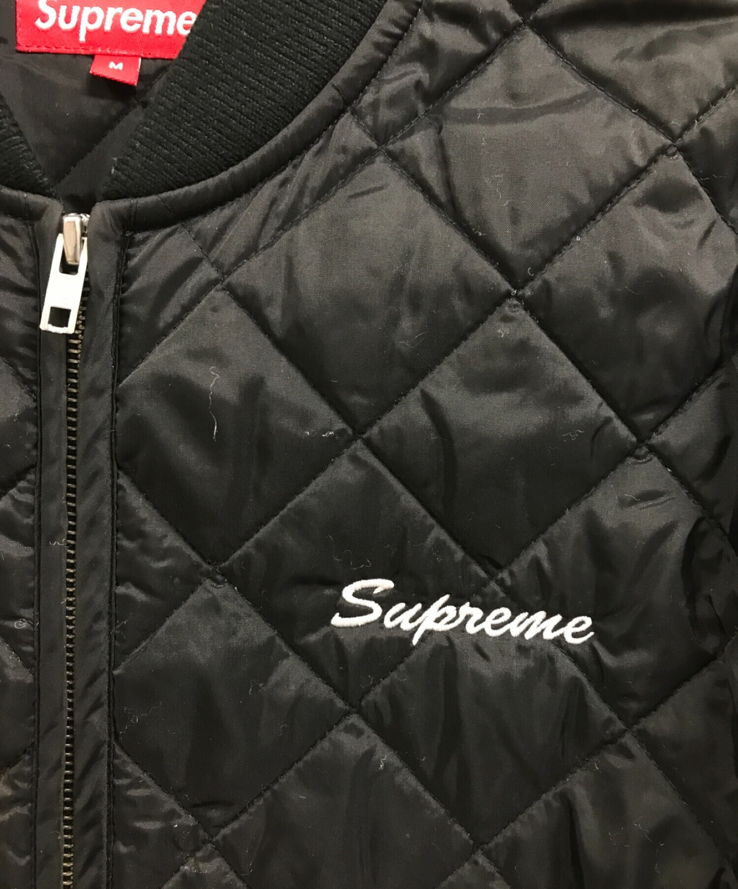 Supreme (シュプリーム) 17SS Zapata Quilted work Jacket ブラック サイズ:M