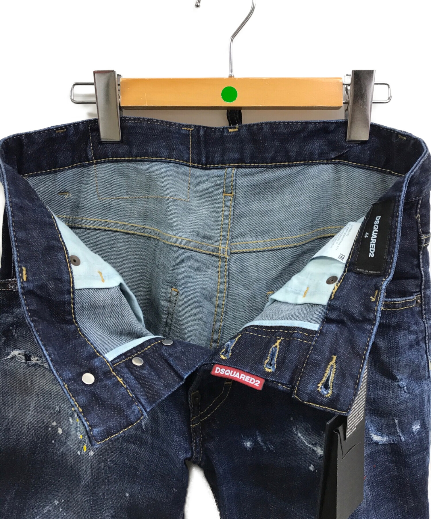 中古・古着通販】DSQUARED2 (ディースクエアード) PAINT SKATER DENIM