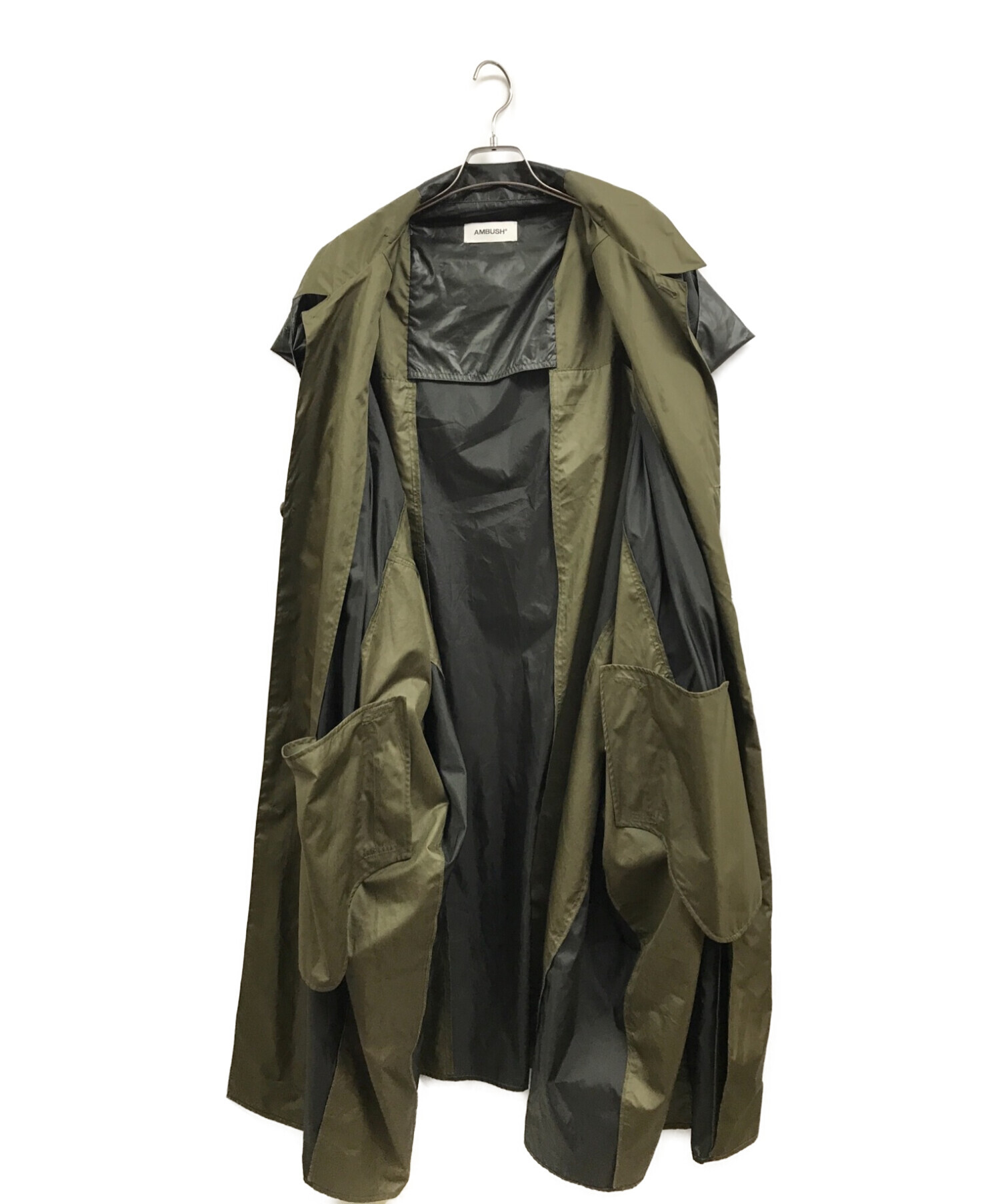 中古・古着通販】AMBUSH (アンブッシュ) OVERSIZED PONCHO カーキ