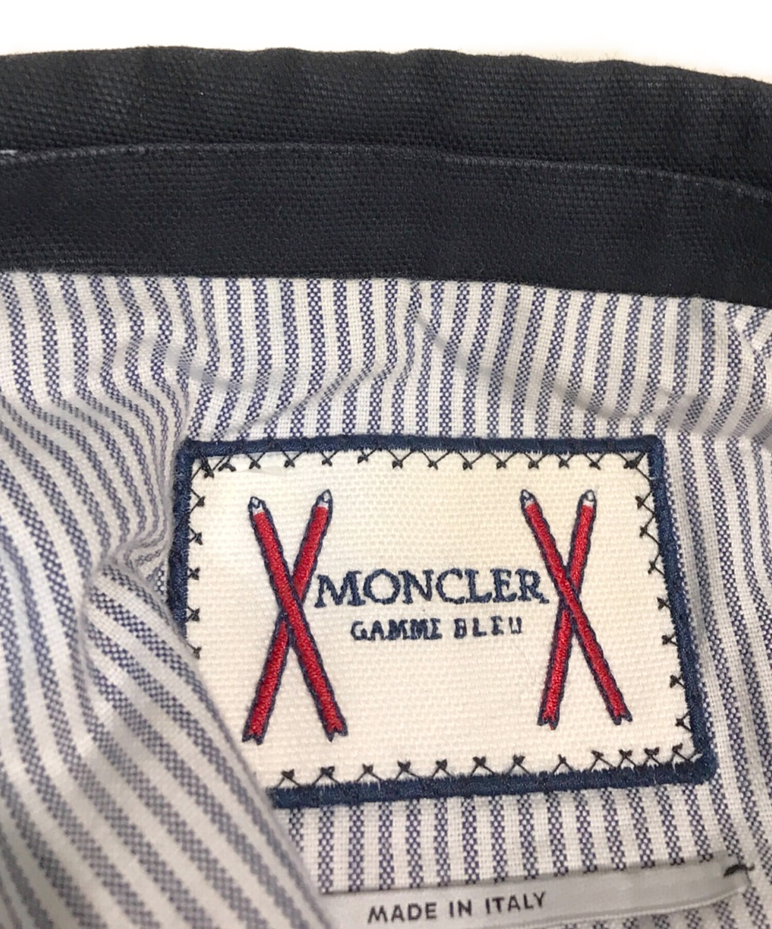 MONCLER GAMME BLEU (モンクレール ガム ブルー) テーラードジャケット ネイビー サイズ:00