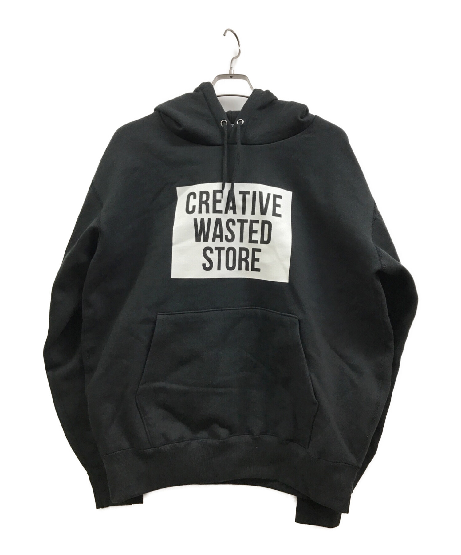 Creative Drug Store ×VERDY (クリエイティブドラッグストア×ベルディ) CREATIVE WASTED Hoodie  ブラック サイズ:XL