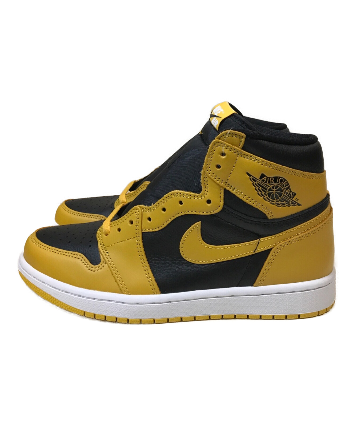 NIKE (ナイキ) AIR JORDAN 1 RETRO HIGH OG イエロー サイズ:27 未使用品