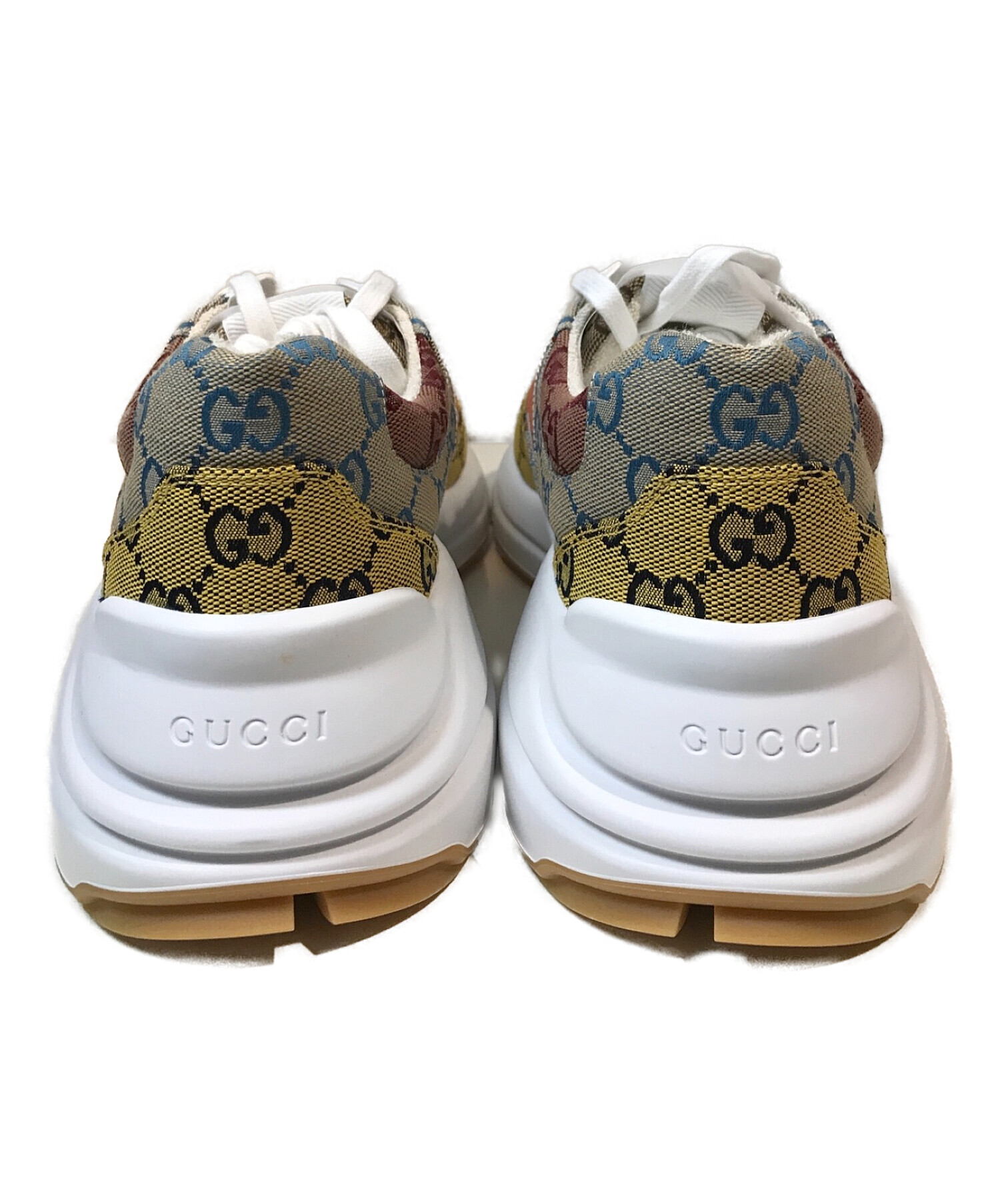 中古・古着通販】GUCCI (グッチ) ライトンマルチカラーGGスニーカー