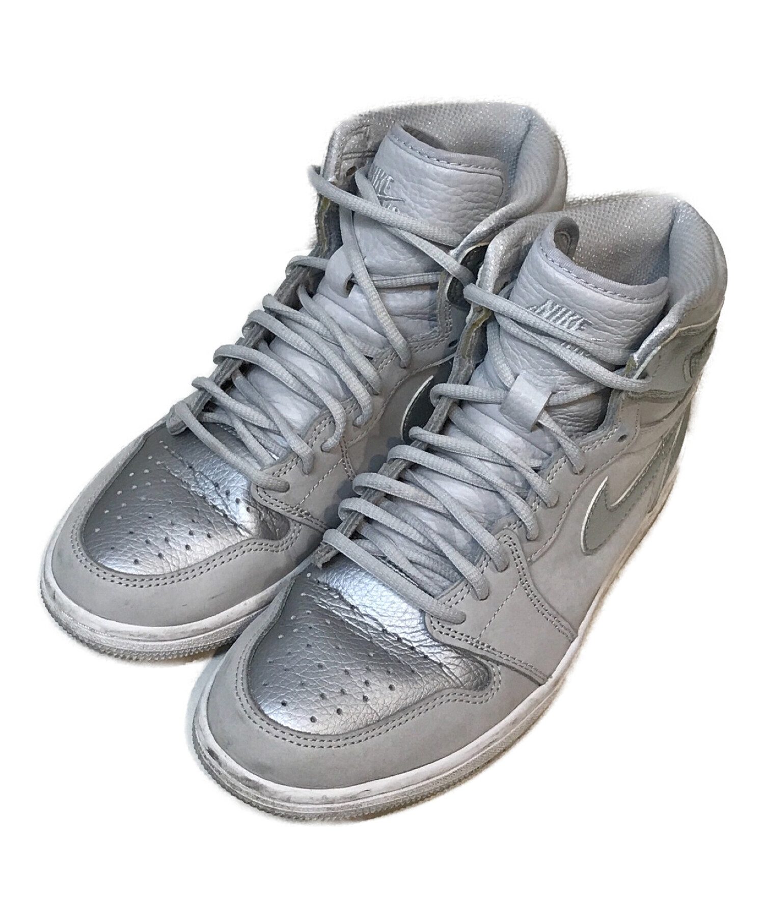 中古・古着通販】NIKE (ナイキ) AIR JORDAN 1 HIGH OG 2020 グレー