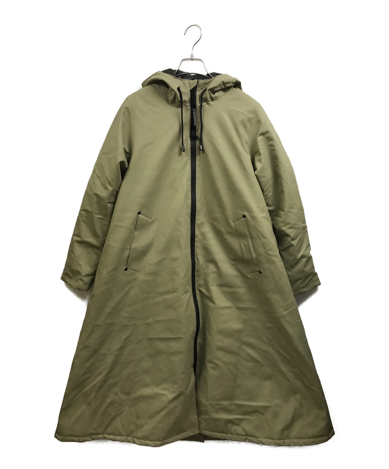 STUTTERHEIM (ストゥッテルハイム) ダウンコート ベージュ サイズ:XXS 未使用品