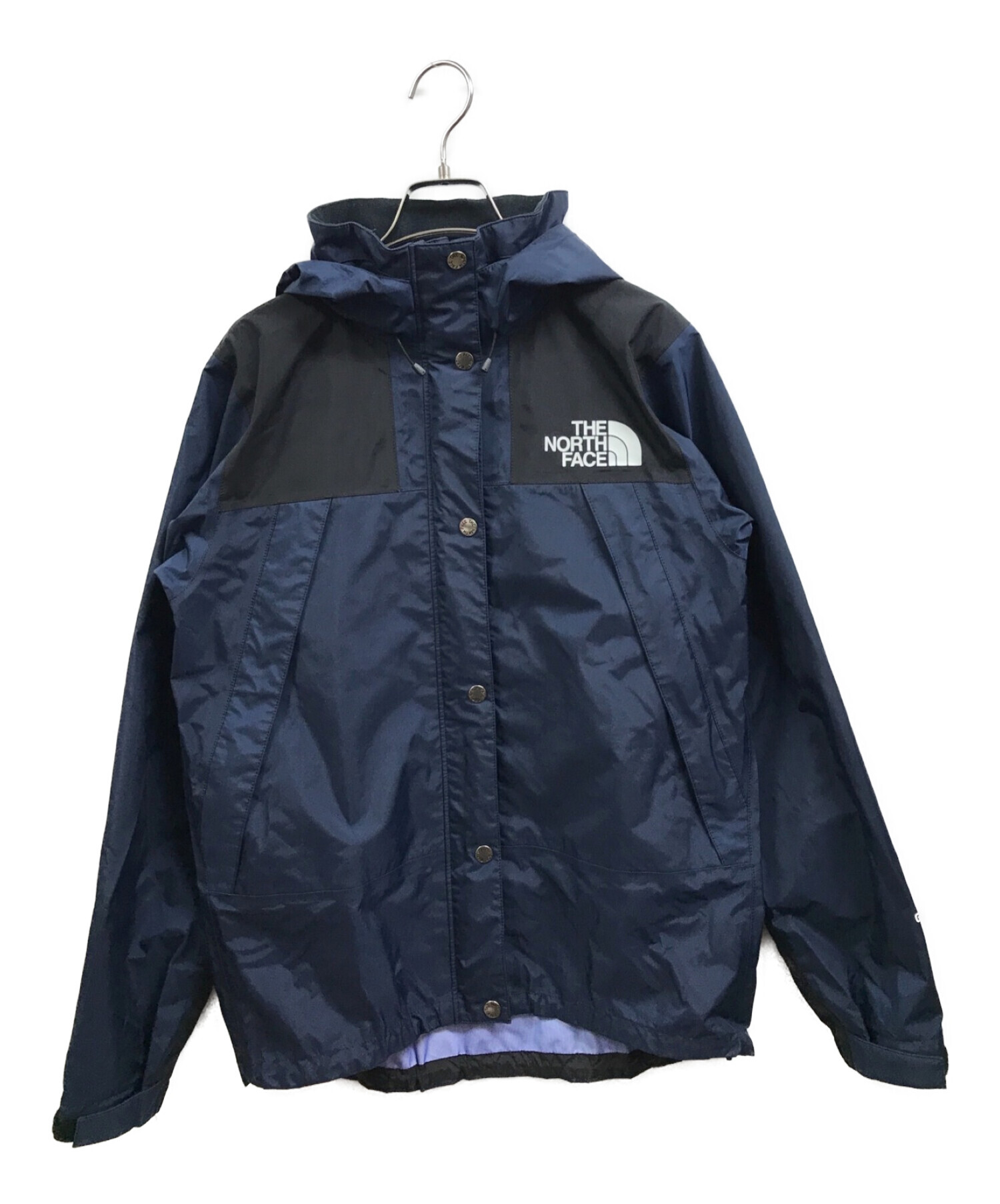 THE NORTH FACE (ザ ノース フェイス) マウンテンレインテックスジャケット ネイビー サイズ:L