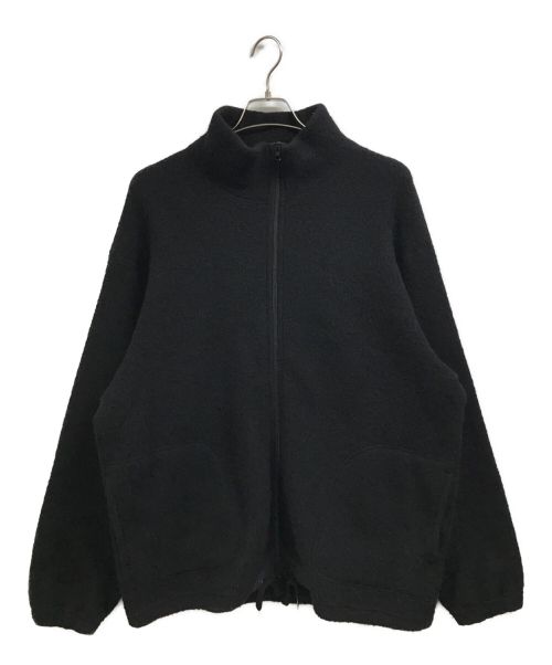 【中古・古着通販】MARKA (マーカ) ZIP UP CARDIGAN ブラック