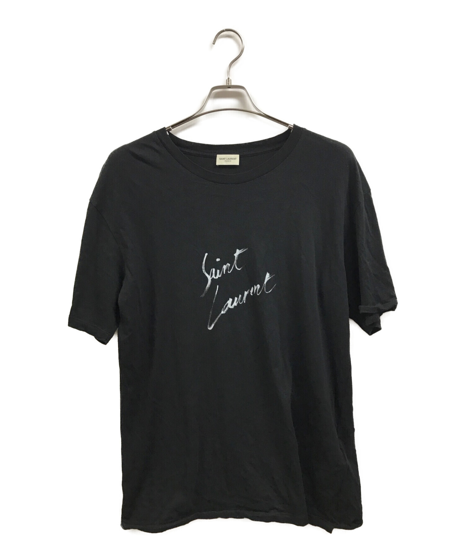 SAINT LAURENT PARIS サンローランパリロゴTシャツ 新品 - Tシャツ 