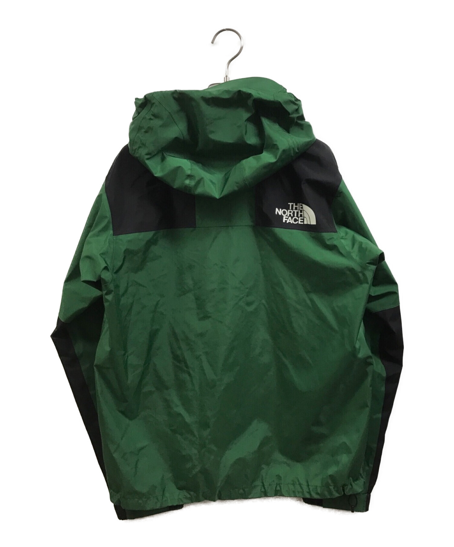 THE NORTH FACE (ザ ノース フェイス) マウンテンレインテックスジャケット グリーン サイズ:S