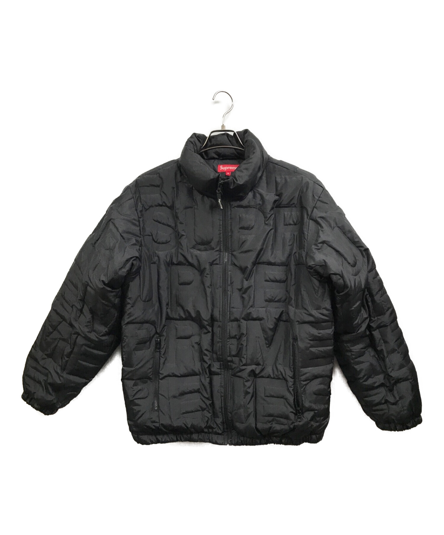 supreme bonded logo puffy jacket M - ダウンジャケット